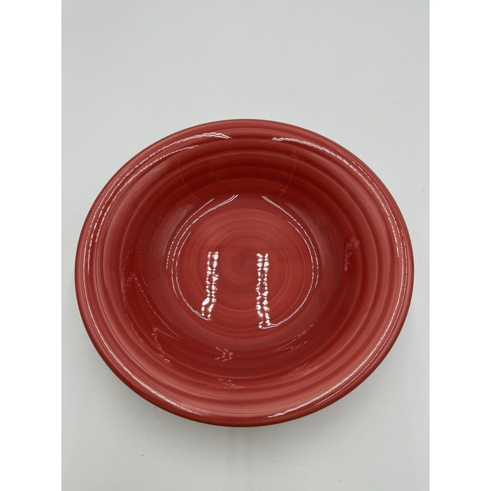 Furio TRE CI Pink Swirl Bowls 8 1/4” Made In Italy